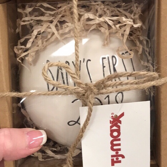 rae dunn baby's first christmas